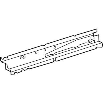 Toyota 57411-74010 Floor Side Rail
