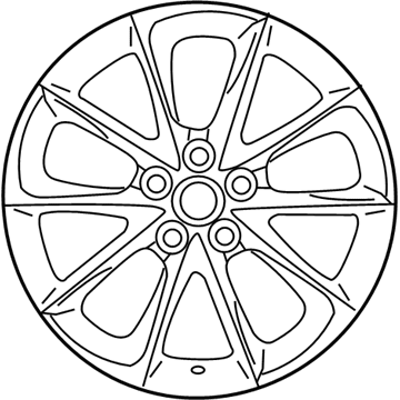 Lexus 42611-11120 Wheel, Disc