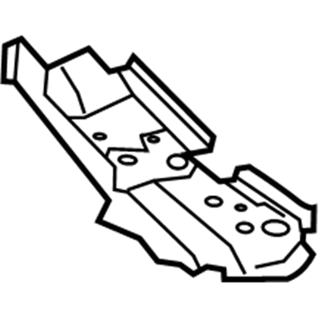 Nissan G5940-4ATMA Bracket Front Suspension Mounting, RH