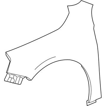 GM 23151660 Fender