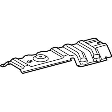 Toyota 58153-0E020 Rear Insulator