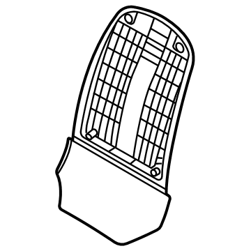 Hyundai 88390-L1400-NNB Map Board Assembly-FRT Seat Back, L