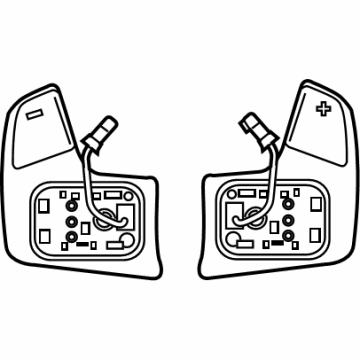 BMW 61-31-9-372-496 Set, Shift Paddles
