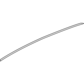 Honda 74306-TG7-A02 Molding Assy. R, Roof