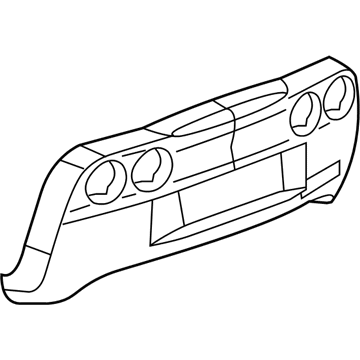 GM 15895252 Bumper Cover