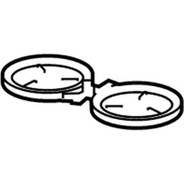 GM 22960434 Cup Holder Mat