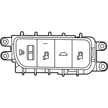 Kia 93700G5130WK Switch Assembly-Side Crash Pad