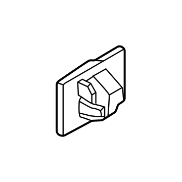 Hyundai 87759-GI000 CLIP-SIDE SILL MOULDING MTG