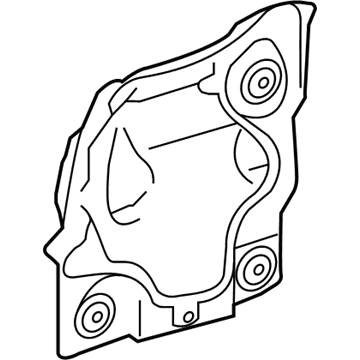 Lexus 17169-38030 Insulator, Exhaust Manifold Heat, No.3