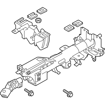 Nissan 48810-6GP2A COLUMN ASSY-STEERING, UPPER