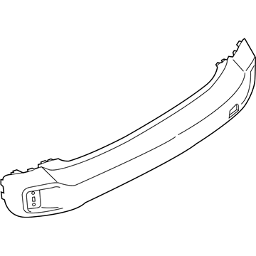 BMW 51-12-7-389-377 Panel, Bumper, Painted, Rear
