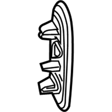 BMW 63-14-7-378-713 Rear Reflector, Rear Left