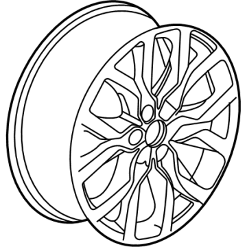 GM 84479320 Wheel, Alloy