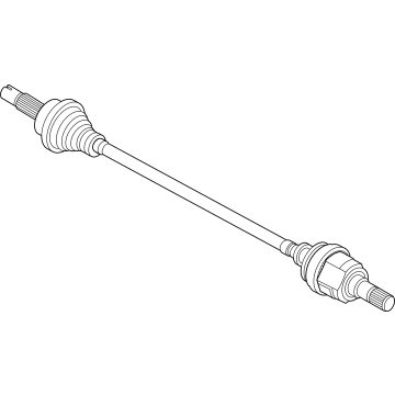 Kia 49601L3000 Shaft Assembly-Drive Rr