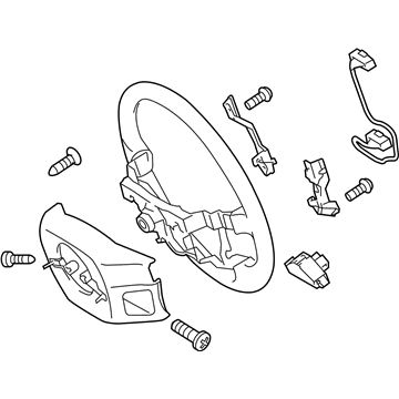 Toyota 45100-60840-C0 Steering Wheel