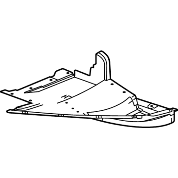 GM 84965194 Lower Deflector