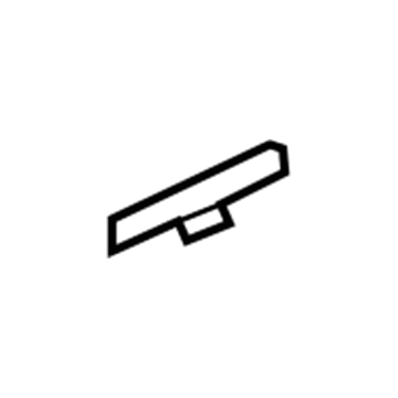 BMW 72-12-6-957-051 Ramp, C-Pillar