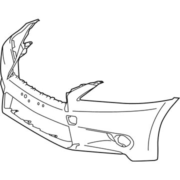 Lexus 52119-3A915 Front Bumper Cover, L/C