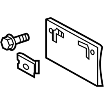 Lexus 52114-30210 Front Bumper Extension Mounting Bracket
