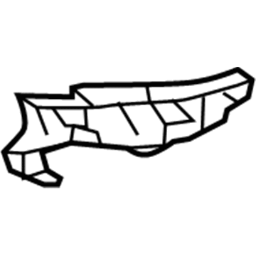 Lexus 52535-30230 RETAINER, Front Bumper