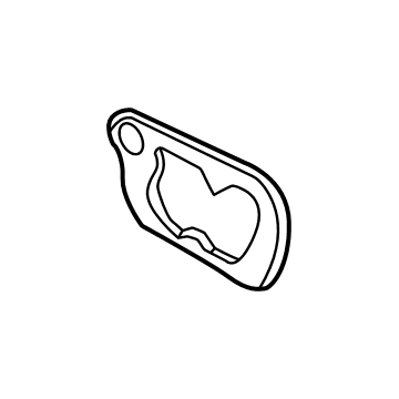Kia 92453R0000 Pad-Rear Combination