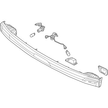 Kia 92409R0210 LAMP ASSY-CENTER GAR