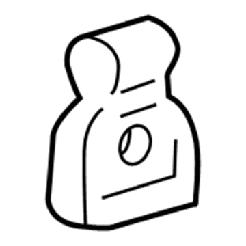 Lexus 55573-32010 Hinge, Glove Compartment Door