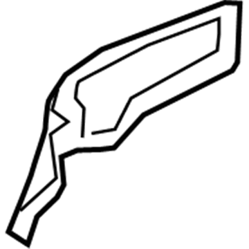 Toyota 61647-0R010 Reinforce Plate