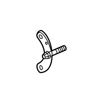 Honda 40140-3W1-000 BOLT-WASHER (8X40)