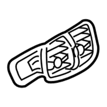 BMW 64-22-9-306-133 Rear Fresh Air Grille