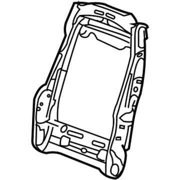 GM 19123343 Seat Back Frame