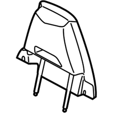 BMW 52-10-8-065-002 HEAD RESTRAINT FOR 'COMFORT'