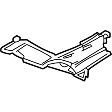 BMW 63-12-8-380-187 Bracket Headlight Left