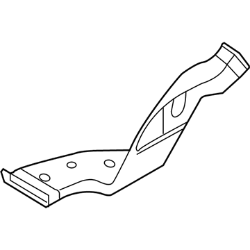 Kia 97360H9000 Duct-Rear Heating, LH