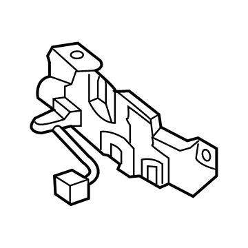 Infiniti 65601-5NA0A Hood Lock Male Assembly