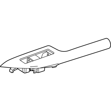 Lexus 74231-F6010 PANEL, FR DOOR ARMRE