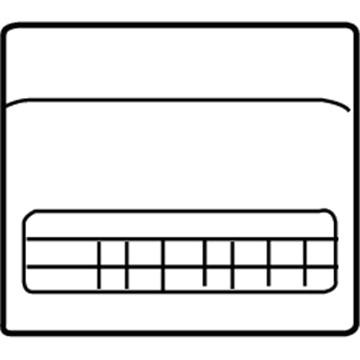 Hyundai 32450-25041 Label-Emission Control