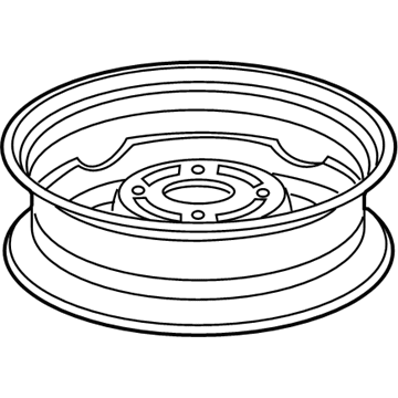 Honda 42700-TF0-951 Disk, Wheel (15X4T) (Ring Techs)