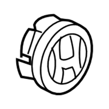 Honda 44732-S5T-A00 Cap, Aluminum Wheel Center