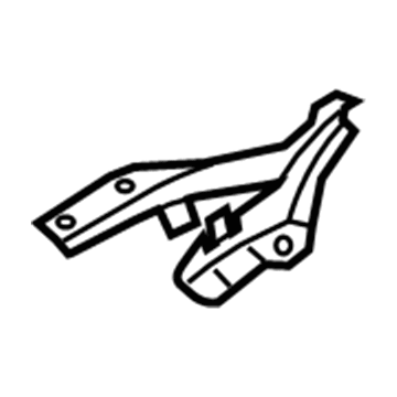 Nissan 65400-CD70A Hinge Assembly-Hood, RH