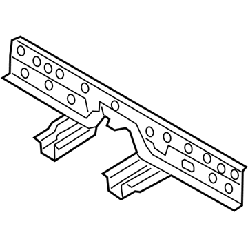 BMW 41-00-8-493-527 CROSS MEMBER FOR HEEL PLATE