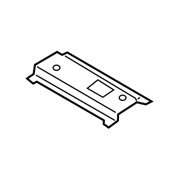 BMW 41-00-7-947-155 CROSS MEMBER, TRUNK FLOOR RE
