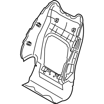 Ford DS7Z-5460762-E Seat Back Panel