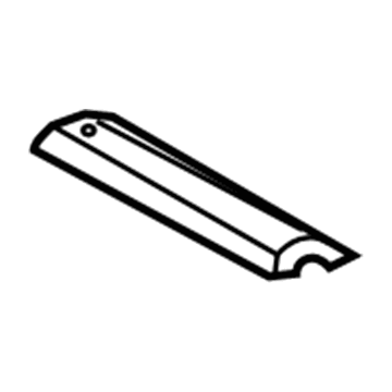 Lexus 58252-33010 Brace, Floor Panel, Rear
