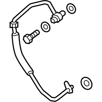 Ford FB5Z-8K153-D Water Inlet