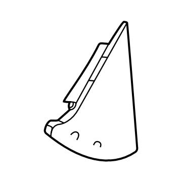 Nissan 80290-6RA0A Cover-Front Door Corner, Outer RH