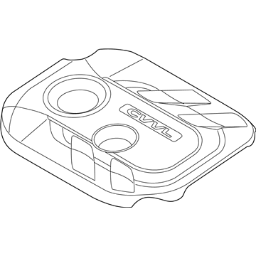Kia 292402E250 Engine Cover Assembly