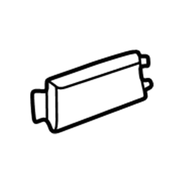 Lexus 64716-60040-B1 Cover, Deck Trim, Rear