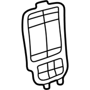 Lexus 64766-60052-B1 Cover, Quarter Trim