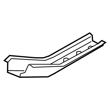 BMW 41-00-7-488-017 CRASH REINFORCEMENT, LEFT